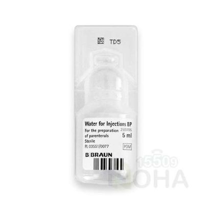 WATER FOR INJECTION 5 ML 4.5