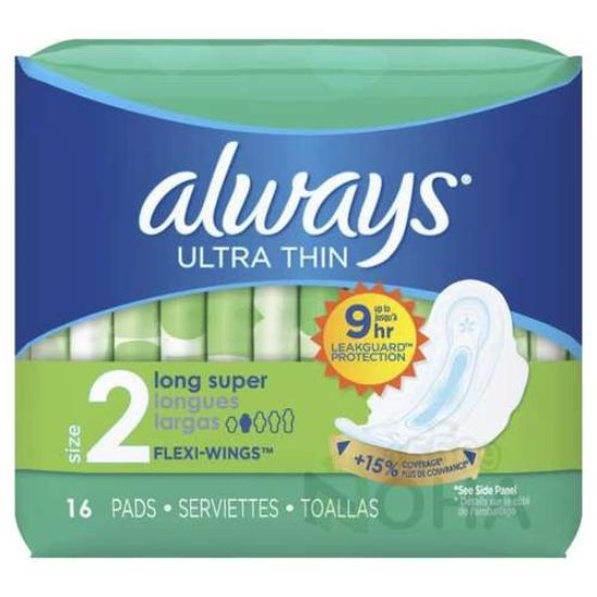 ALWAYS ULTRA LONG /*16 PCS احمر