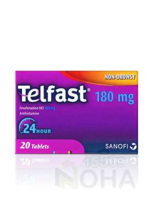 TELFAST 180 MG 20 TAB 160 LE
