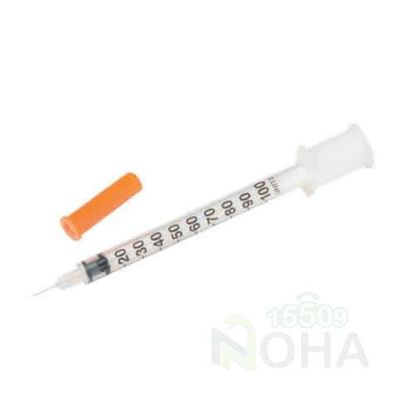 SYRINGE INSULIN 10 SYRING كوري برتقالي
