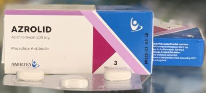 AZROLID 500 MG 3 TAB 63 LE