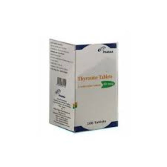 THYROXINE 50 MCG TAB 100 TAB 33 LE