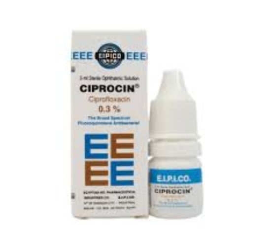 CIPROCIN 0.3 5 G E-DROPS 13.5 LE