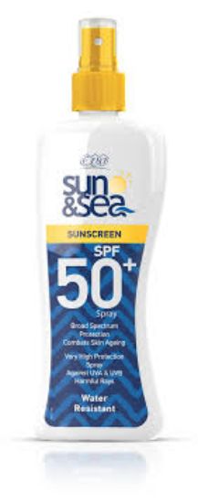 EVA SUN & SEA SUNSCREEN SPF 50+200ML SPRAY