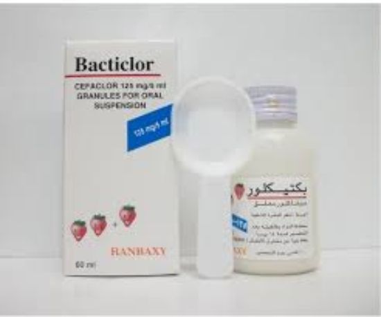 BACTICLOR 125 MG SUSP 73 LE