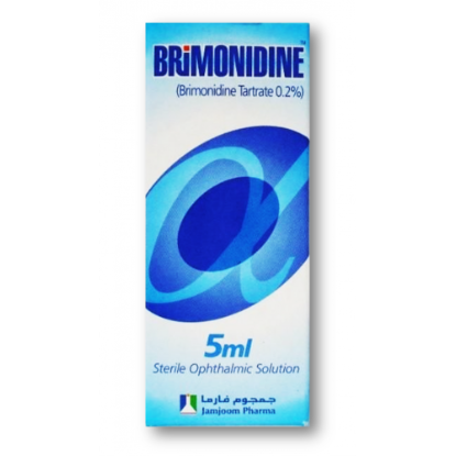 BRIMONIDINE 0.2% EYE DROPS 5 ML 44.5 LE