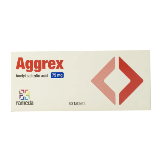 AGGREX 75 MG 60 TAB 33 LE