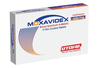 MOXAVIDEX 400 MG 10 TAB 2 STRIP 184 LE