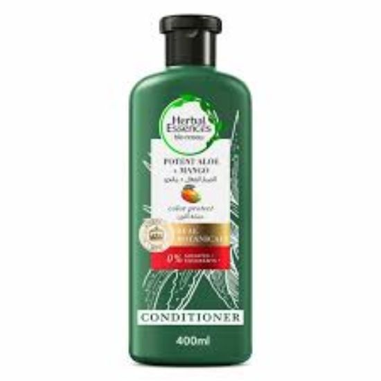 HERBAL SHAMPOO POTENT ALOE & MANGO حمايه اللون