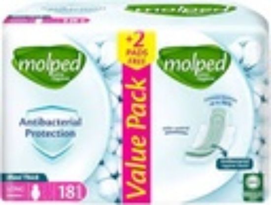 MOLPED ANTIBACTERIAL MAXI LONG 18+2