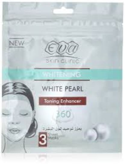 EVA SKIN CLINIC WHITENING WHITE PEARL SHEET MASK