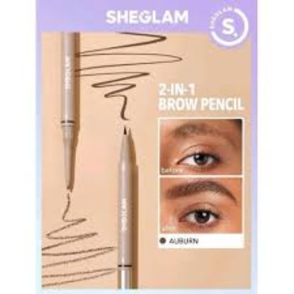 SHEGLAM BROWS ON DEMAND 2 IN 1 BROW PENCIL AUBURN