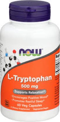 NOW FOODS, L-TRYPTOPHAN 500 MG, 60 VEG CAPSULES