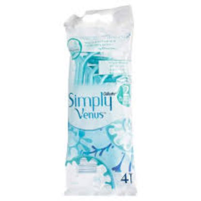 GILLETTE SIMPLY SMOOTH VENUS BLUE 4 BLADES