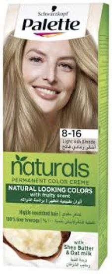 PALETTE NATURAL COLOR 8.16 اشقر رمادي فاتح