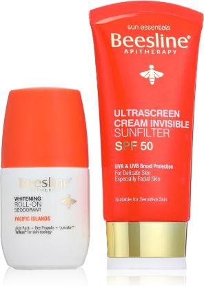 BEESLINE ULTRASCREEN SPF+50 +ROLL ON COTTON CANDY FREE