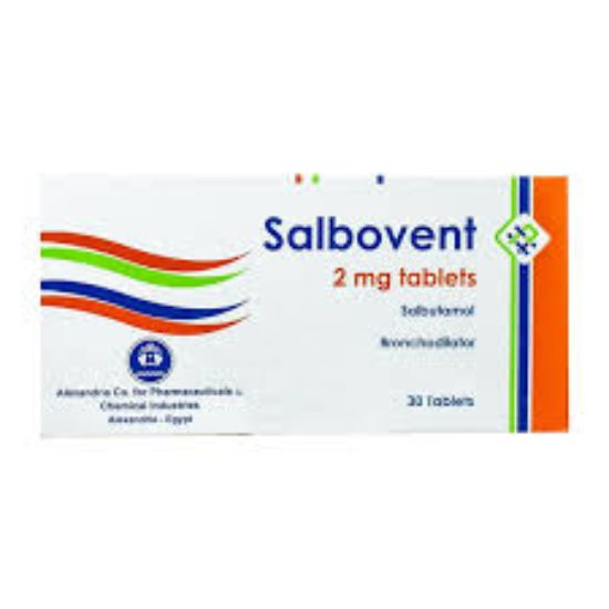 SALBOVENT 2 MG 30 TAB 12 LE