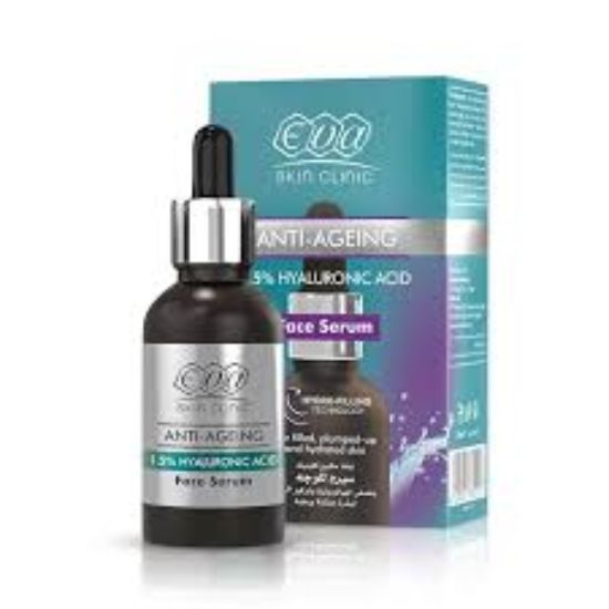 EVA SKIN CLINIC ANTI-AGEING FACE SERUM WITH 1.5% HYALURONIC ACID 30 ML