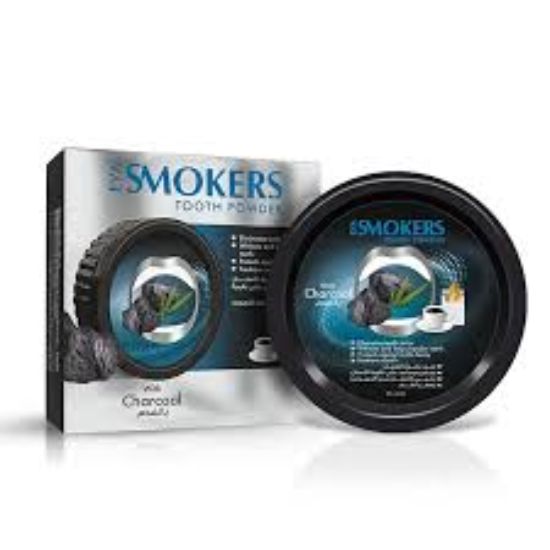 EVA. SMOKERS TOOTH POWDER 40 GM بالفحم