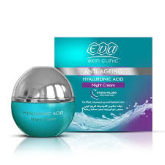 EVA SKIN CLINIC (ANTI-AGEING) HYALURONIC ACID NIGHT CREAM 45 ML