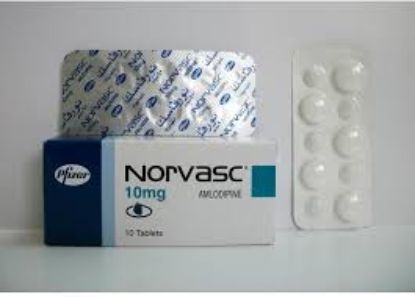 NORVASC 10 MG 10 TAB 64 LE