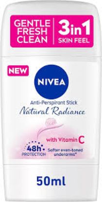 NIVEA STICK FOR WOMEN NATURAL RADIANCE 50 ML