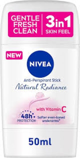 NIVEA STICK FOR WOMEN NATURAL RADIANCE 50 ML