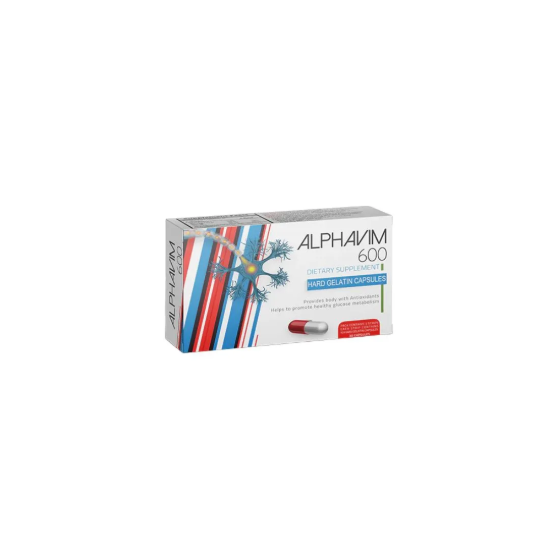 ALPHAVIM 600 MG 20 CAP 290 LE