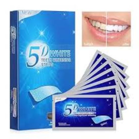 FIVE (5) D WHITE TEETH WHITENING STRIP 7PCS