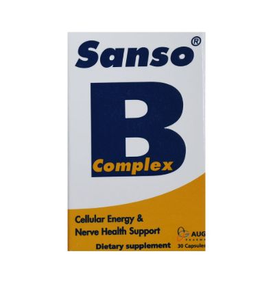 SANSO-B COMPLEX 30 CAPS 3 STRIPS