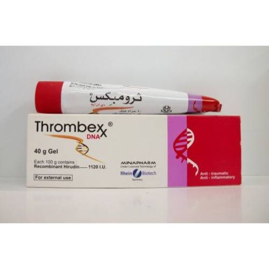 THROMBEX DNA GEL 40 G 52.5 LE