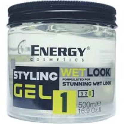 ENERGY STYLING WET LOOK GEL 250 GM (1)ابيض