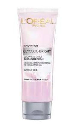 LOREAL GLYCOLIC-BRIGHT CLEANSER FOAM 100ML