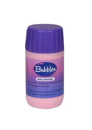 BUBBLES BABY POWDER 50 GM بودرة