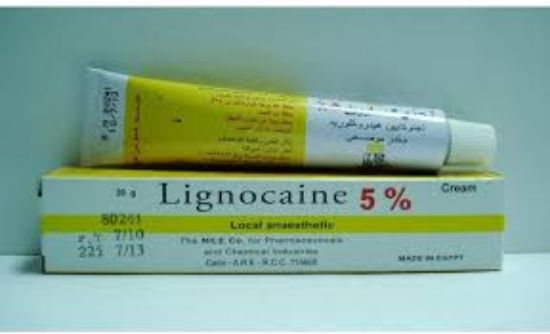 LIGNOCAINE 5% CREAM 20 GM 24 LE