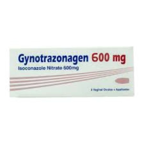GYNOTRAZONAGEN 600 MG 3 V.SUPP 33 LE