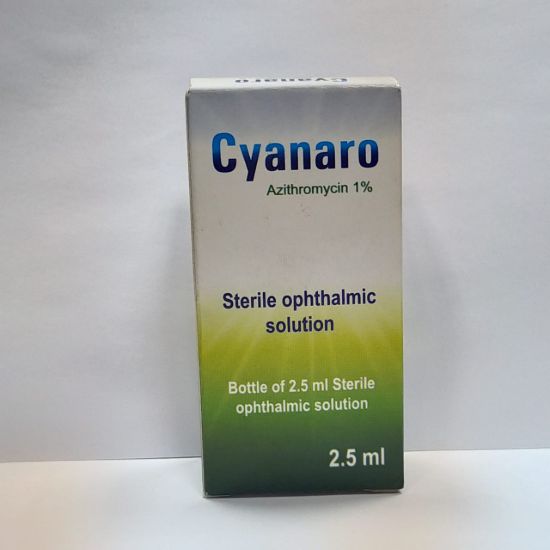 CYANARO EYE DROPS 2.5 ML 22.5 LE