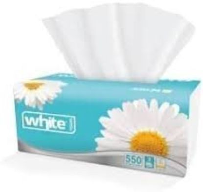 WHITE 550 TISSUES