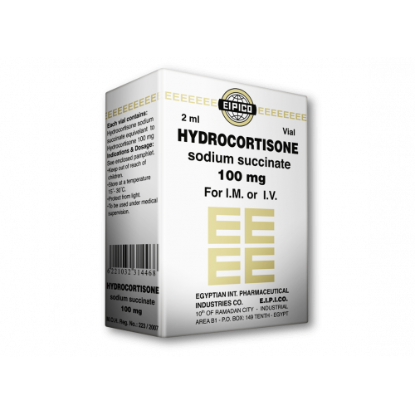 HYDROCORTISON 100 MG VIAL 17 LE