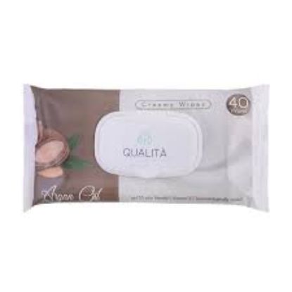 QUALITA BABY WIPES WITH ARGAN OIL 40 PCS