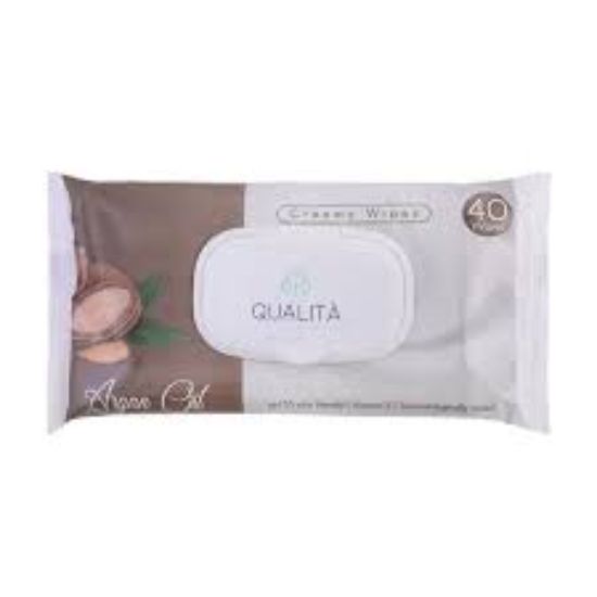 QUALITA BABY WIPES WITH ARGAN OIL 40 PCS