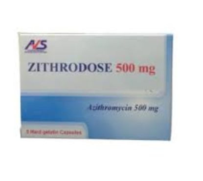 ZITHRODOSE 500 MG 5 CAP 79 LE