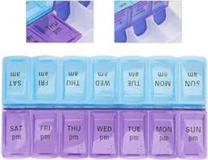 PILLBOX 14 خانه حافظه دواء اسبوعيه