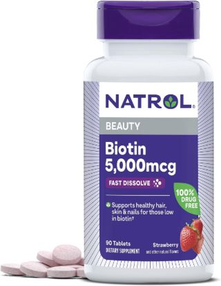 BIOTIN 5000 MCG 90 TAB NATROL