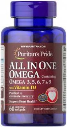 OMEGA ALL IN ONE 60 CAPS PURITAN'S PRIDE