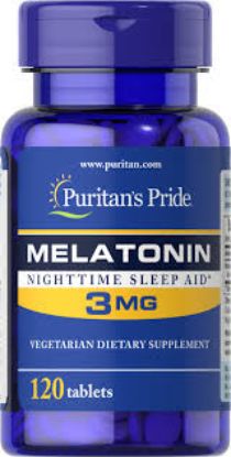 MELATONIN 3 MG 120 TAB PURITAN'S PRIDE