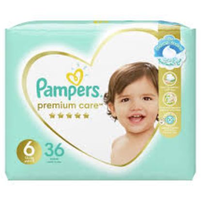 PAMPERS PREMIUM 6-38 ابيض
