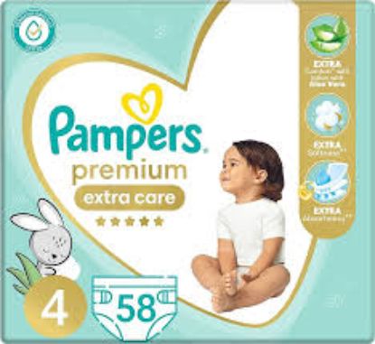 PAMPERS PREMIUM 4-58 (9-18)K ابيض