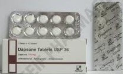 DAPSON 100 MG 20 TAB 158 LE