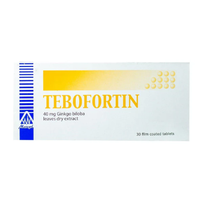 TEBOFORTIN 40 MG 30 TAB 120 LE